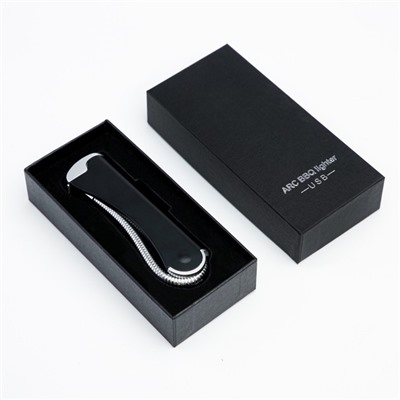 Зажигалка электронная, USB, дуговая, складная, 23×3.7 см