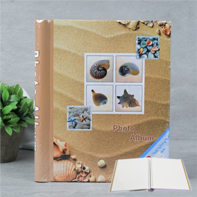 Фотоальбом магнитный 20 листов Море / 031H /уп 40/микс 4 вида