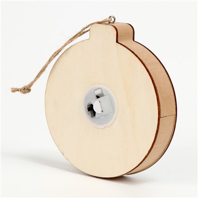 Декор с подсветкой «В ожидании чуда», 12×11×2.5 см