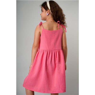 Платье для девочки из муслина Happyfox