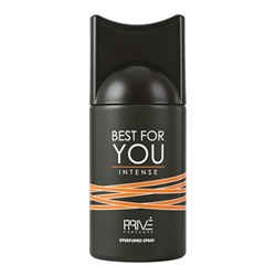 Дезодорант-спрей Prive BEST FOR YOU INTENSE мужской, 250 мл