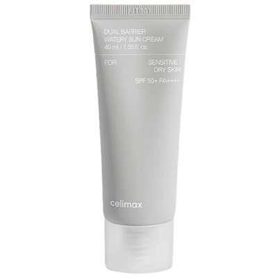 Celimax Солнцезащитный крем с комплексом церамидов Dual Barrier Watery Sun Cream SPF50+