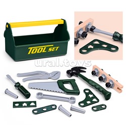 Набор интсрументов "Строитель" в ящике