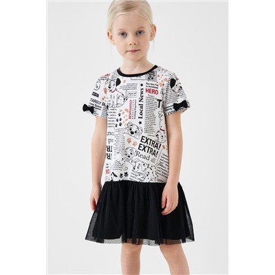 Платье трикотажное для девочек PLAYTODAY, 1243354