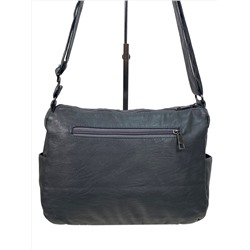 Женская сумка из искусственной кожи, цвет серый