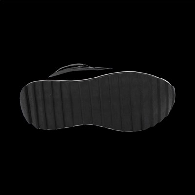 Кроссовки на меху В941-2 черные п/п