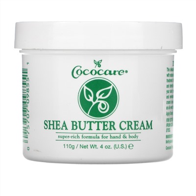 Cococare, Shea Butter Cream, 4 oz (110 g)