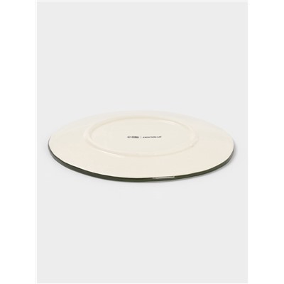 Тарелка новогодняя Доляна «Путь к чудесам», d=22.5 см, керамика, разноцветная