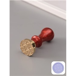 Печать для сургуча с пластиковой ручкой «Цветочная плитка», 6.3×2.5×2.5 см