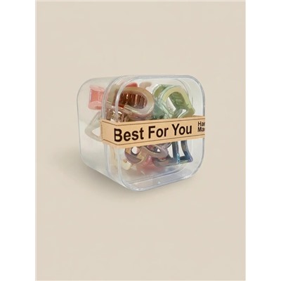 Набор крабиков для волос в боксе (10 шт)