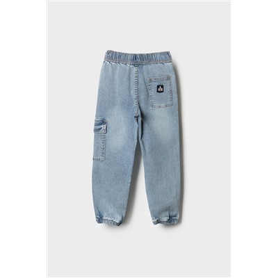 Брюки текстильные джинсовые для мальчиков PLAYTODAY, 1240554
