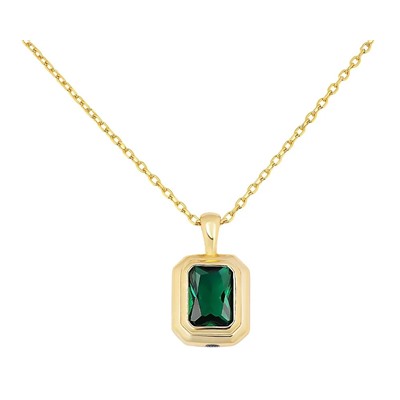 Колье, куб.циркон., BL-24