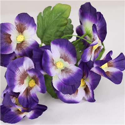 Цветок искусственный Фиалка 28 см / ZJ3168 /уп 2/1600/