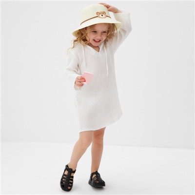 Рубашка (пончо) детская MINAKU, белая, рост 104 см