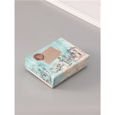 Подарочный набор для сургучной печати «Растение», печать, ручка, сургуч, 12.5×10×3.6 см