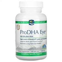 Nordic Naturals, ProDHA Eye, 1,000 mg, 60 Soft Gels
