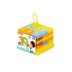 Полесье Игрушка развивающая "3D пазл" №1 (23 элемента) (в сеточке)