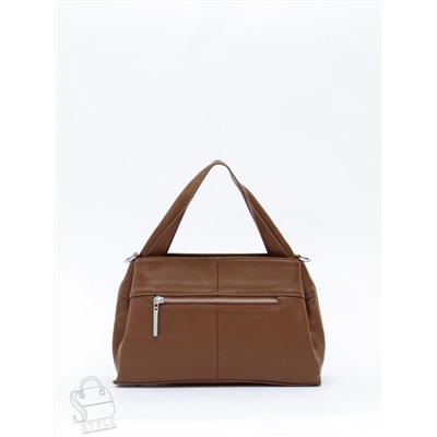 Сумка женская кожаная 0650CH brown Polina&Eiterou  в Новосибирске