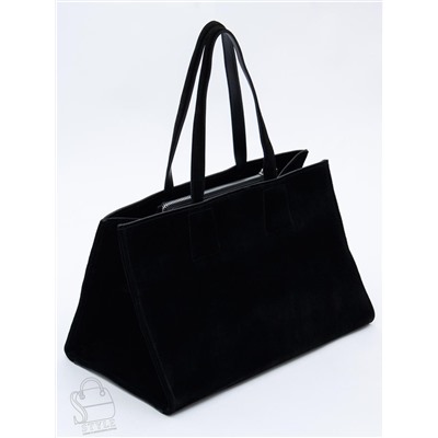 Сумка женская кожаная 1008MF black  Polina&Eiterou  в Новосибирске