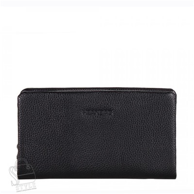 Клатч мужской кожаный 118H black Heanbag