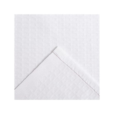 Полотенце вафельное банное Экономь и Я 80×150 см, цвет белый