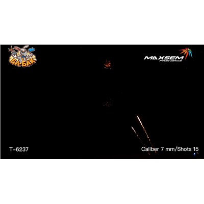 Римские свечи T-6237 Терминатор / STERMINATOR (0,3" х 15)