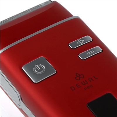 Dewal Шейвер для проработки контуров и бороды / Blade Red 03-417, красный 22821