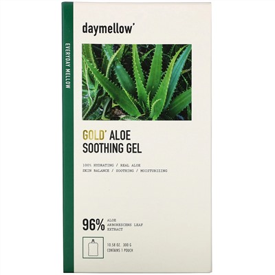 Daymellow, Gold, Aloe Soothing Gel, 10.58 oz (300 g)