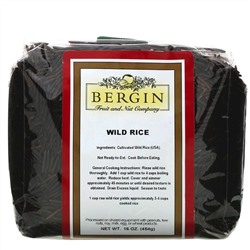 Bergin Fruit and Nut Company, Дикий рис, 454 г (16 унций)