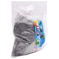 Глина для лепки порошкова, голубая 2 кг,