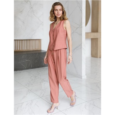 Брюки из плотного лиоцелла