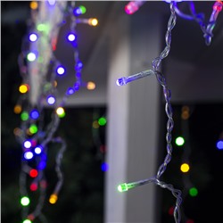 УЦЕНКА Гирлянда «Бахрома», уличная, 2×3 м, УМС, LED 160, 220 В, свечение мульти