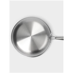 Сковорода высокая 3Ply Hanna Knövell, d=28 см, h=7 см, толщина 2.2 мм, индукция, нержавеющая сталь
