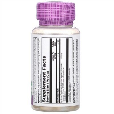 Solaray, Caralluma Aerial Extract, 500 mg, 30 VegCaps