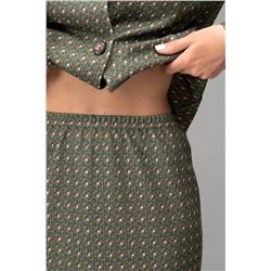 Костюм Шанель (зелёный)