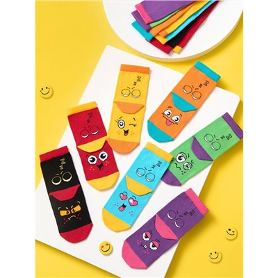 Omsa Носки OMSA kids   Calzino 21P42 (Смайлики)