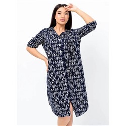 Платье женское Летто (Синий_буквы)