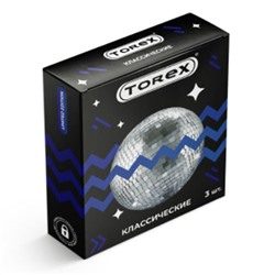 Гладкие презервативы Torex Party  Классические  - 3 шт.