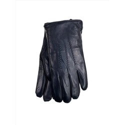 Перчатки мужские из натуральной кожи цвет черный