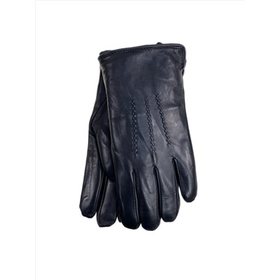 Перчатки мужские из натуральной кожи цвет черный