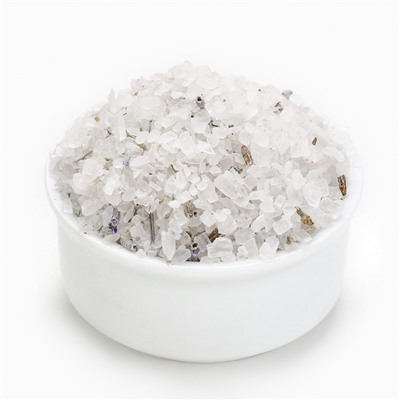 Соль для ванны с цветами нежной лаванды, 150 г, Чистое счастье