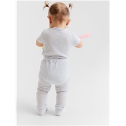 Легинсы Крошка Я Melange, рост 74-80, серый