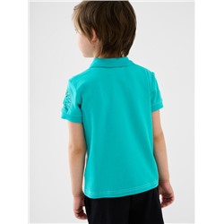 Джемпер трикотажный с воротником поло для мальчиков