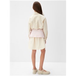 Юбка(баска) для девочки MINAKU: PartyDress, цвет розовый, рост 122 см