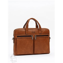 Портфель мужской 6677-3 brown Jeep