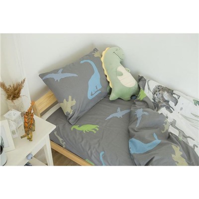 Постельное бельё 1.5-спальное «Этель» Just dino, бязь
