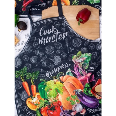 Фартук «Этель: Cook Master» 60×65 см, 100% хл, саржа 190 г/м²