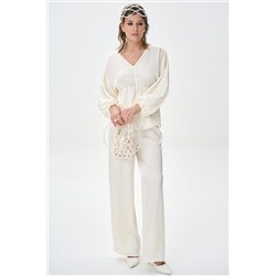 Брюки Маклен (молочный)