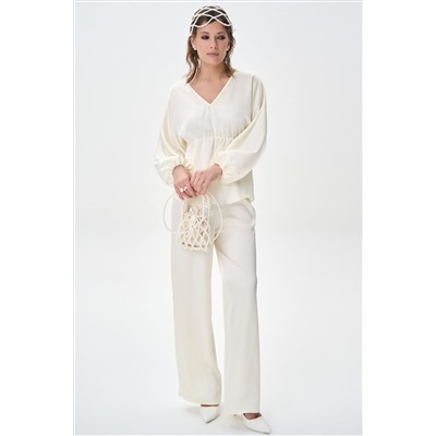 Брюки Маклен (молочный)