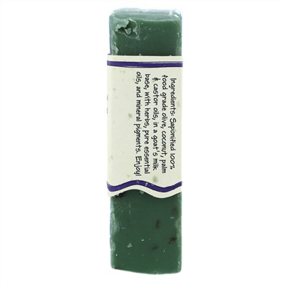 Indigo Wild, Zum Bar, мыло с козьим молоком, розмарин и мята, кусок весом 3 унции